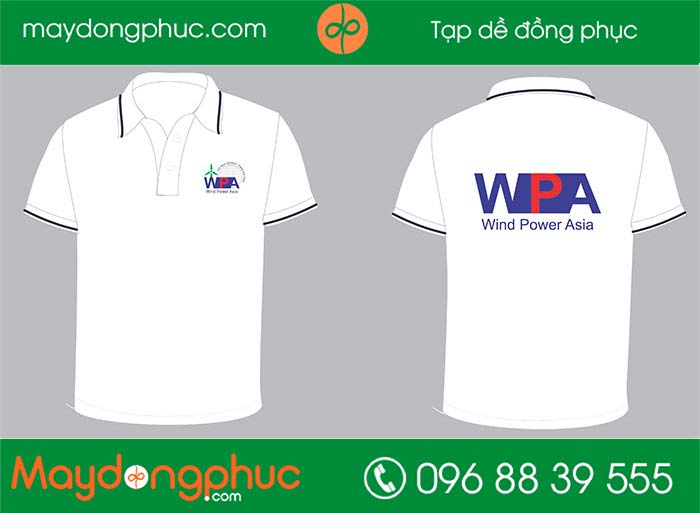 May áo phông công ty WPA | May ao phong dong phuc