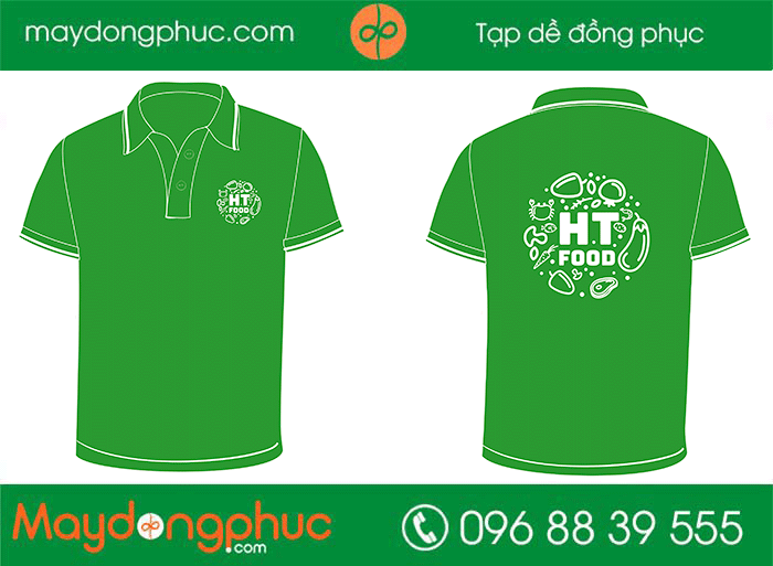 May áo phông Cửa hàng HT Food | May ao phong dong phuc