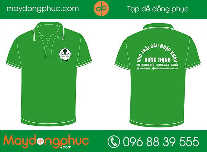 May áo phông Cửa hàng Hưng Thịnh | May ao phong dong phuc