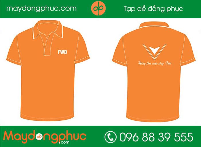 May áo phông đồng phục Công ty FWD | May ao phong dong phuc