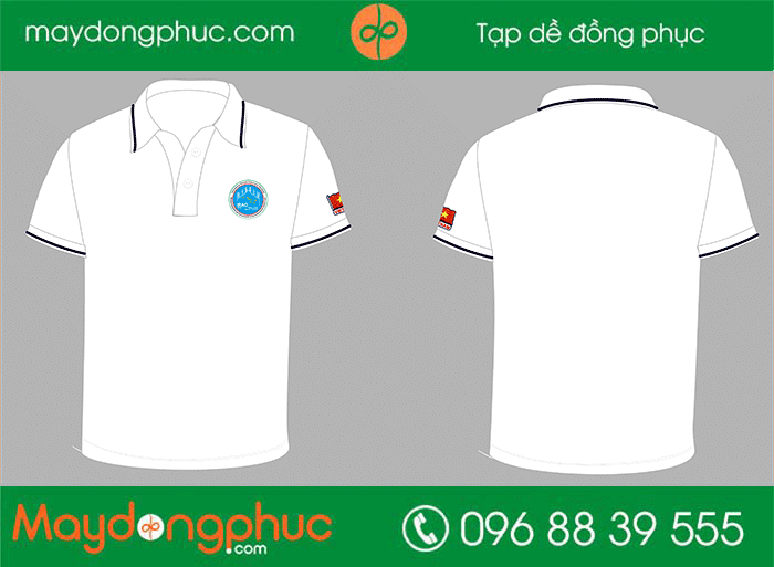 May áo phông đồng phục IRAO | May ao phong dong phuc