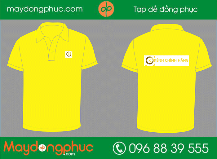 May áo phông đồng phục Kênh chính hãng | May ao phong dong phuc