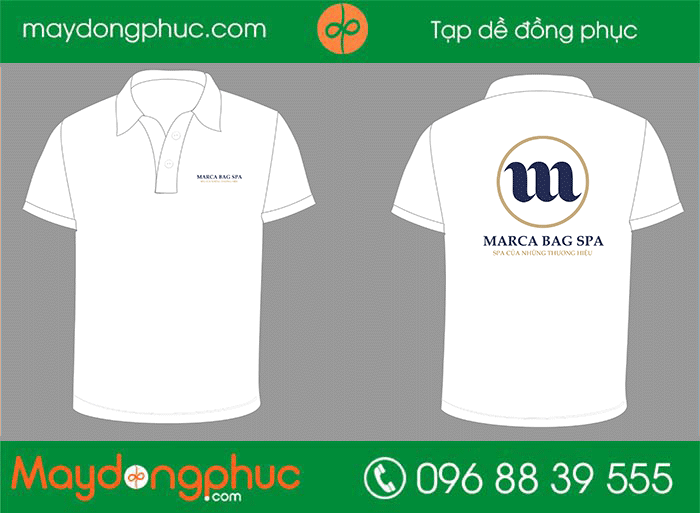 May áo phông Spa Marca Bag | May ao phong dong phuc