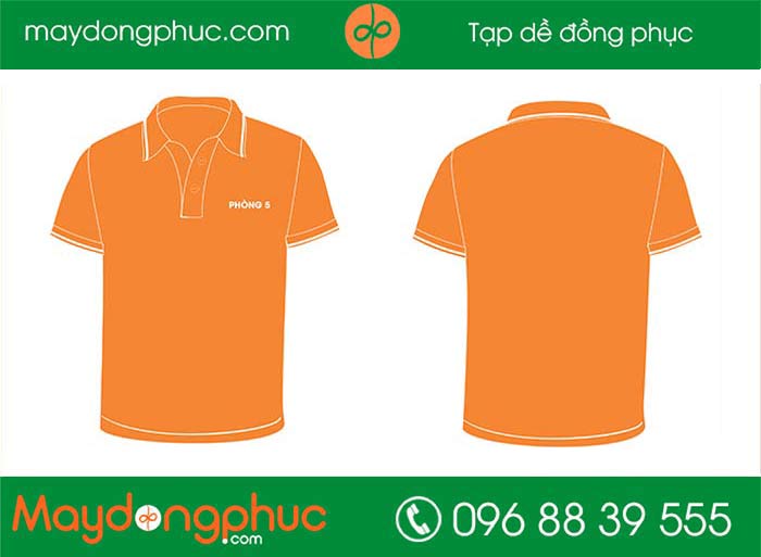 May áo phông Phòng 5 | May ao phong dong phuc