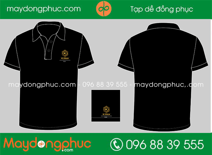 May áo phông Quán K-Hair | May ao phong dong phuc