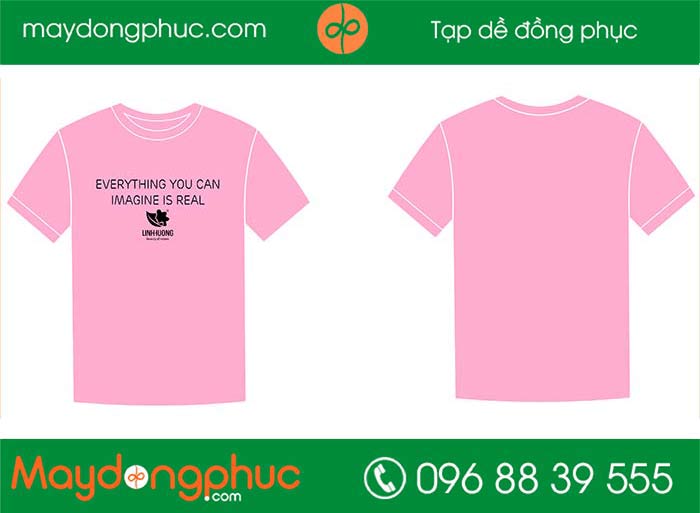 May áo phông spa Linh Hương | May ao phong dong phuc