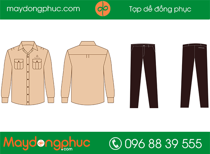 May đồng phục bảo vệ Công ty Tam Chúc | May dong phuc bao ve