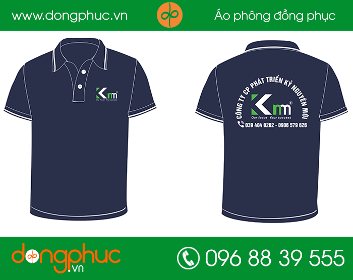 May đồng phục công ty CP phát triển Kỷ nguyên mới | May dong phuc cong ty