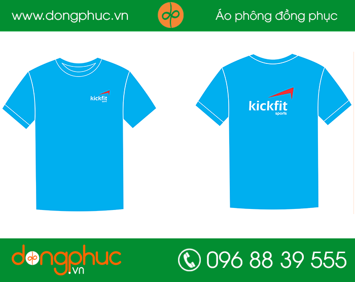 May đồng phục công ty Kickfit | May dong phuc cong ty