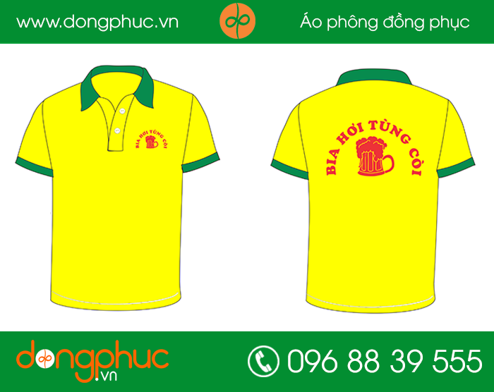 May đồng phục quán bia Hưng Còi | May dong phuc cong ty