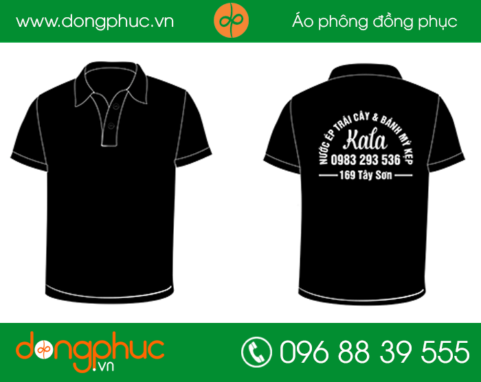 May đồng phục quán Kala | May dong phuc cong ty