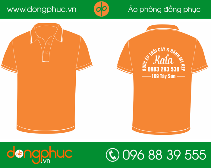 May đồng phục quán Kala | May dong phuc cong ty