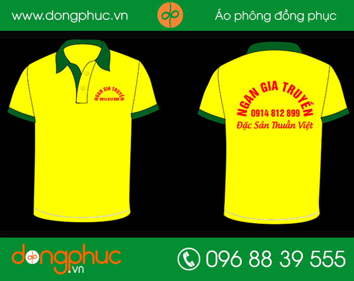 May đồng phục quán Ngan gia truyền | May dong phuc cong ty