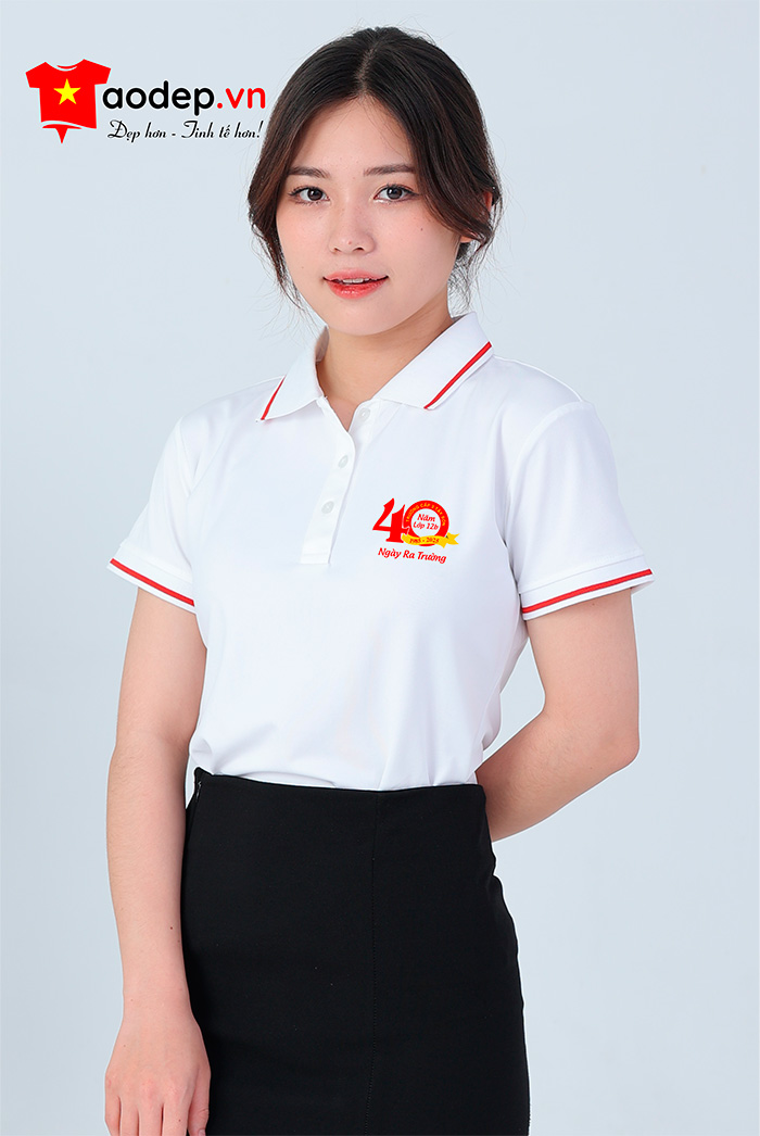 May áo Lớp 12B Trường Cấp 3 Tây Sơn - 40 năm Ngày ra trường | May ao phong dong phuc