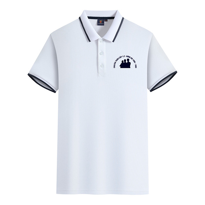 May áo phông Chuyên Toán Cấp 1,2 Hưng Hà 1980-1985 | May ao phong dong phuc