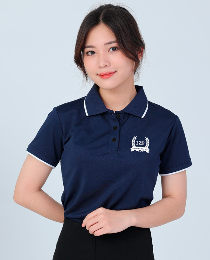 May áo phông đồng phục Lớp 12E | May ao phong dong phuc