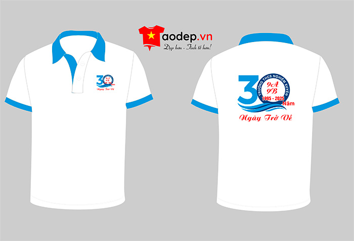 May áo Lớp 9A 9B Trường THCS Nghiêm Xuyên - 30 năm Ngày trở về | May ao phong dong phuc