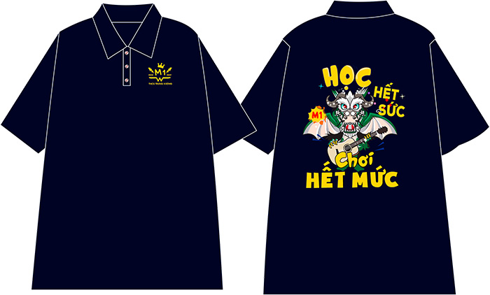 May áo Lớp M1 niên khóa 2023-2027 | May ao phong dong phuc