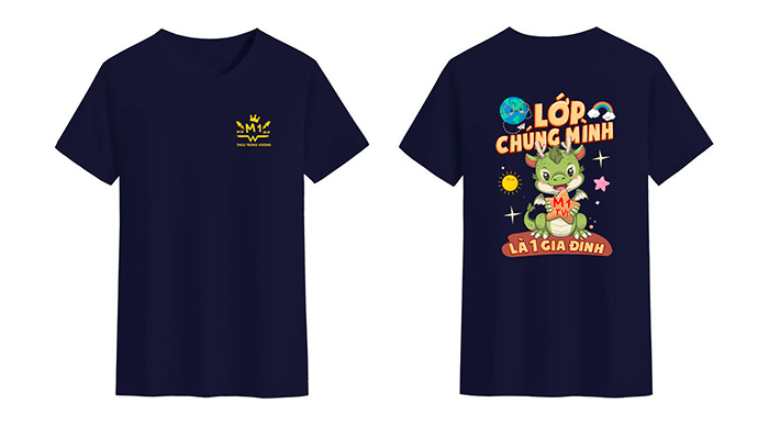 May áo Lớp M1 niên khóa 2023-2027 | May ao phong dong phuc