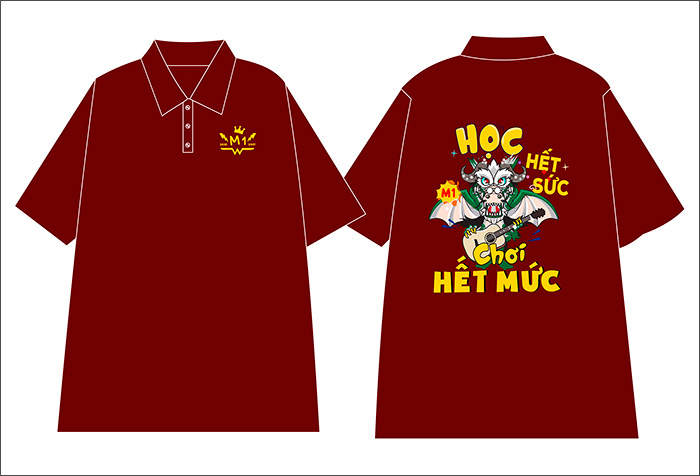 May áo Lớp M1 niên khóa 2023-2027 | May ao phong dong phuc