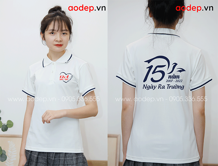 May áo Lớp 12A 2004-2007 Trường THPT Giao Thủy 15 năm Ngày trở về | May ao phong dong phuc