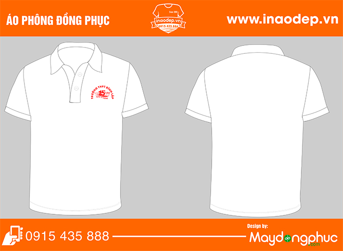 May áo Lớp 12A Trường THPT Đình Lập kỉ niệm 15 năm Ngày ra trường | May ao phong dong phuc