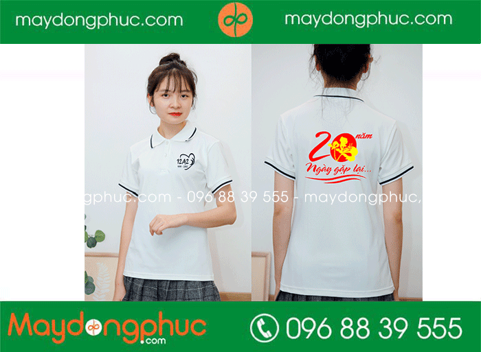 May áo Lớp 12A2 niên khóa 1999 - 2002 | May ao phong dong phuc