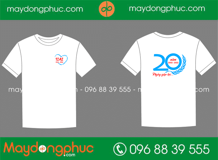 May áo Lớp 12A2 Trường THPT Kim Sơn B | May ao phong dong phuc