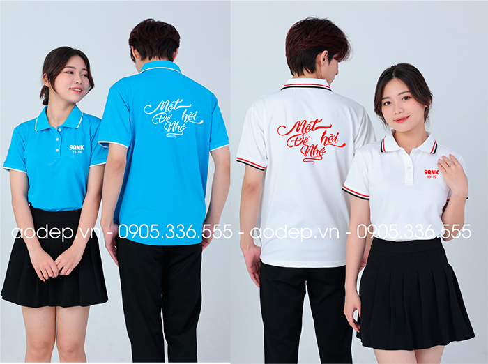 May áo Lớp 9ANK 91-95 Một thời để nhớ | May ao phong dong phuc