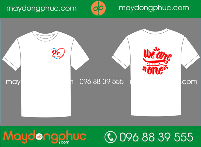 May áo Lớp 9E trường THCS Dương Nội | May ao phong dong phuc