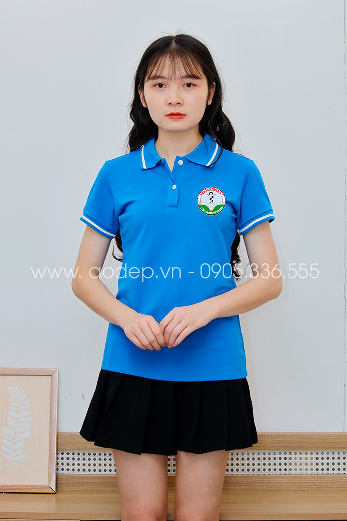 May áo Lớp dược sĩ K523A Trường Quân Y I I May ao phong dong phuc
