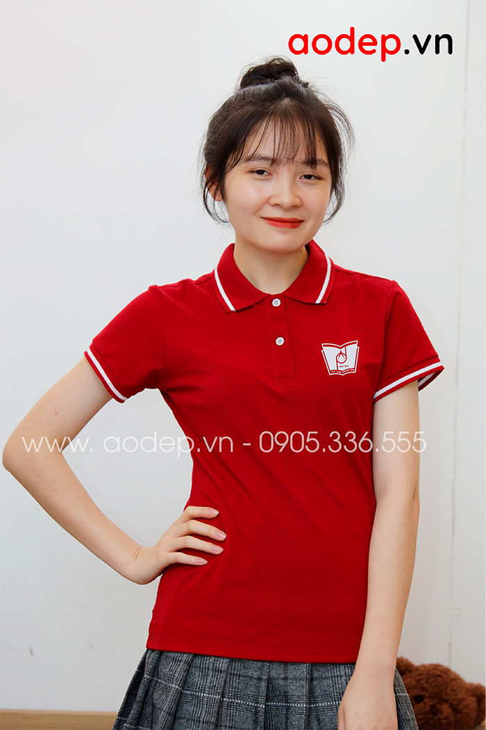 May áo Lớp E Trường Phan Đình Phùng | May ao phong dong phuc