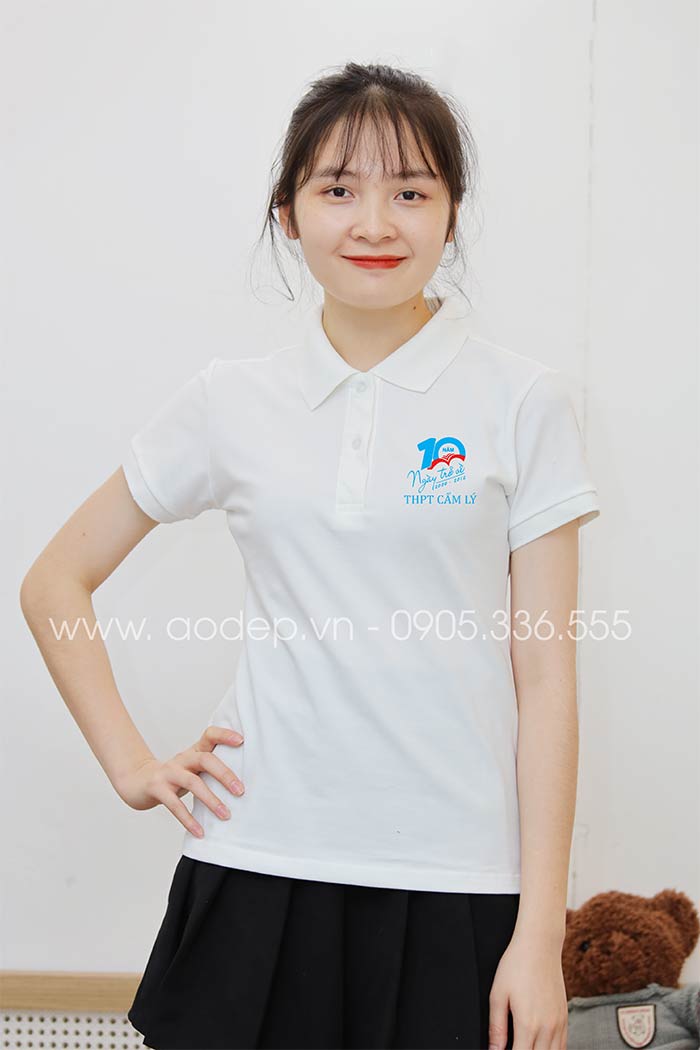 May áo phông Trường THPT Cẩm Lý 2009-2012 10 năm ngày trở về | May ao phong dong phuc