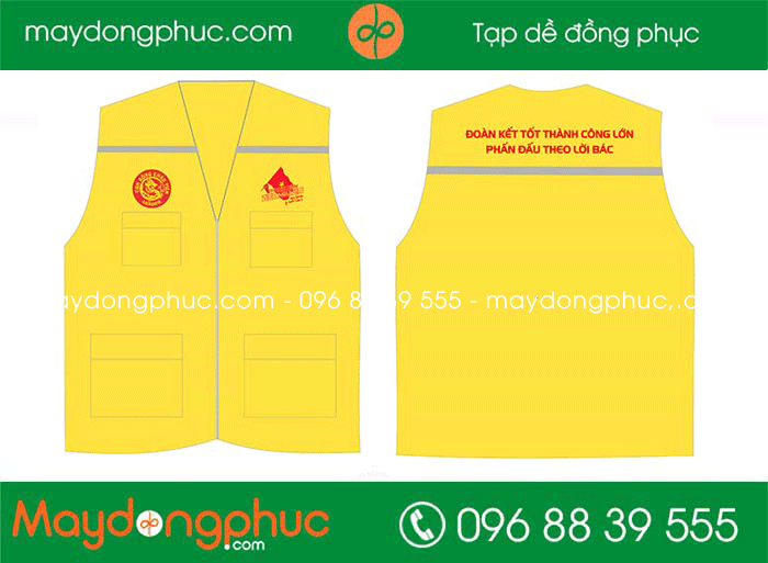 May áo gile Học nhóm THPT Cấp 3 | May ao gile dong phuc