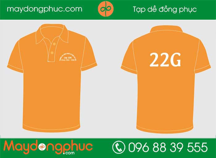 May áo Lớp 22G trường Cao đẳng nghề cơ điện Tây Bắc 93-96 | May ao phong dong phuc