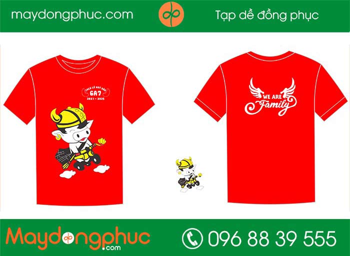 May áo lớp 6A7 trường THCS Lê Quý Đôn | May ao phong dong phuc