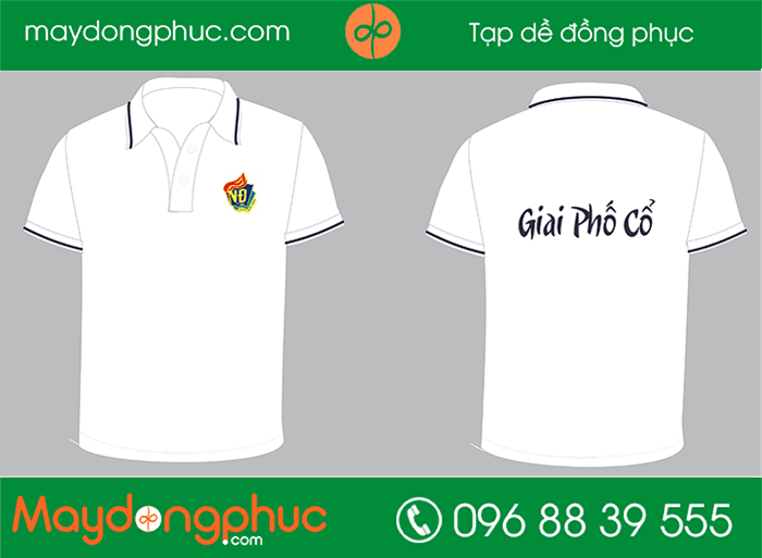 May áo lớp kỉ niệm 61 năm THPT Việt Đức | May ao phong dong phuc
