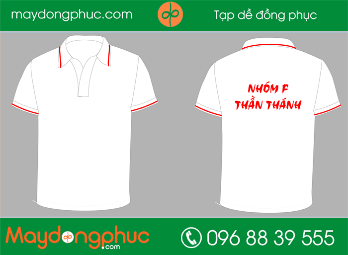 May áo nhóm F thần thánh | May ao phong dong phuc