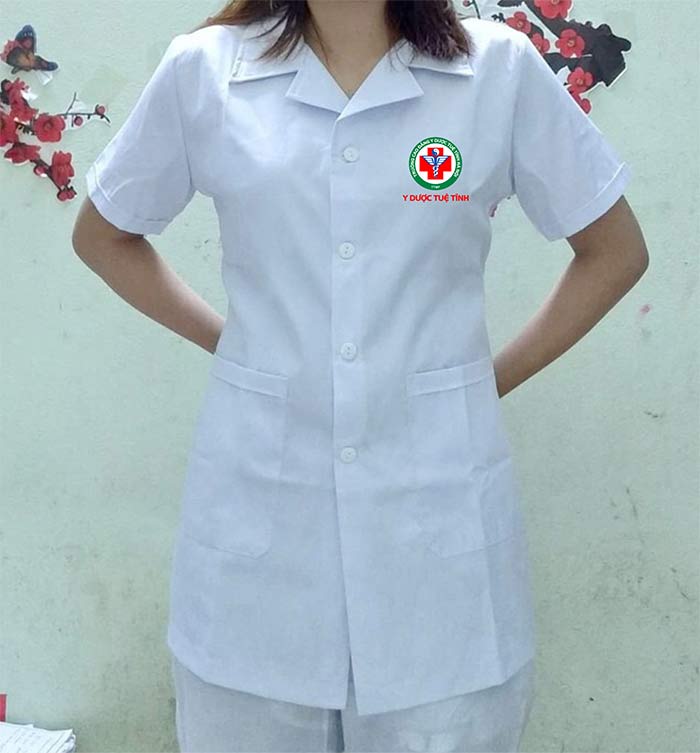 May đồng phục Trường cao đẳng y dược Tuệ Tĩnh Hà Nội | May dong phuc benh vien