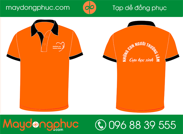 May áo trường LNI Trung ương | May ao phong dong phuc