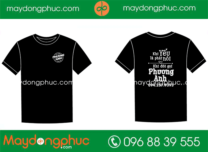 May áo phông Nhà hàng Phương Anh | May ao phong dong phuc