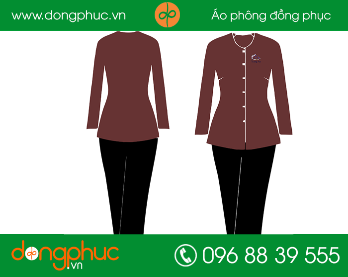 May đồng phục nhà hàng Tràng An | May dong phuc nha hang