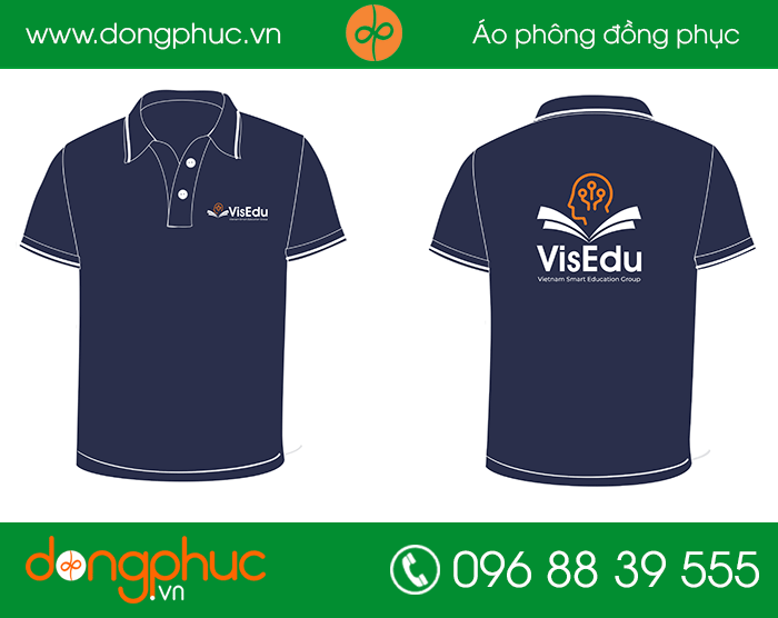 May đồng phục công ty VisEdu | May dong phuc cong ty