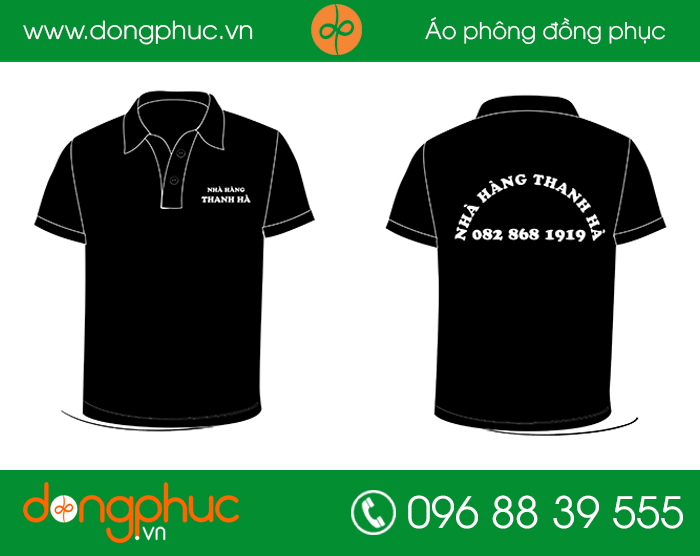 May đồng phục nhà hàng Thanh Hà | May dong phuc cong ty