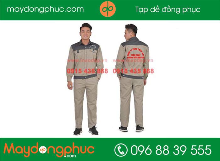 May áo bảo hộ công ty TNHH Toàn Phát | May ao bao ho dong phuc