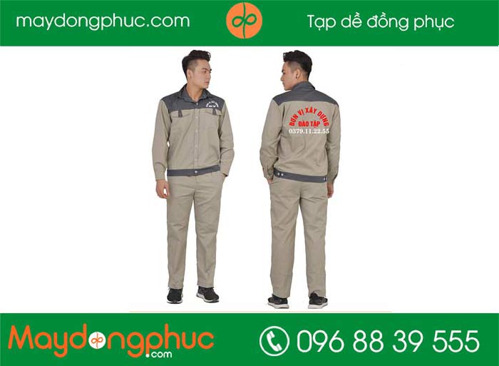 May áo bảo hộ Đơn vị xây dựng Đào Tập | May ao bao ho dong phuc