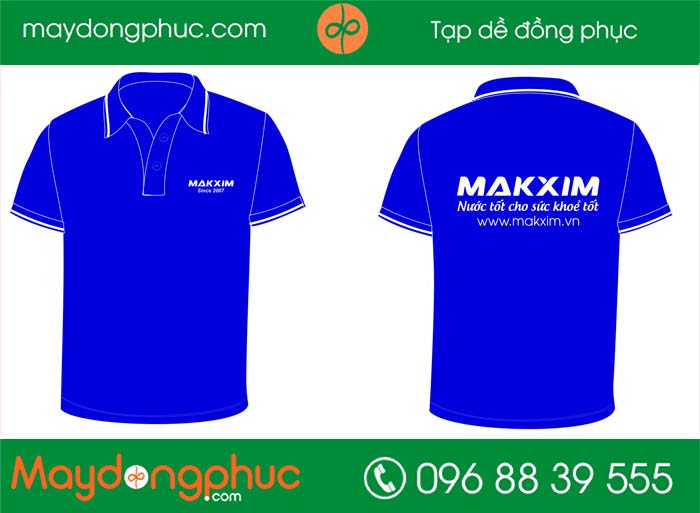 May áo công ty Makxim | MAy ao phong dong phuc