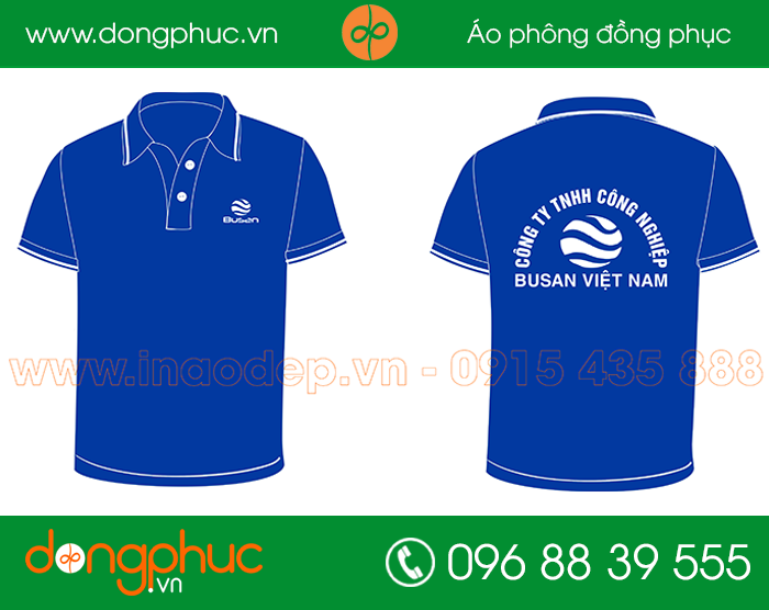 May đồng phục công ty TNHH Công nghiệp Busan Việt Nam | May dong phuc cong ty