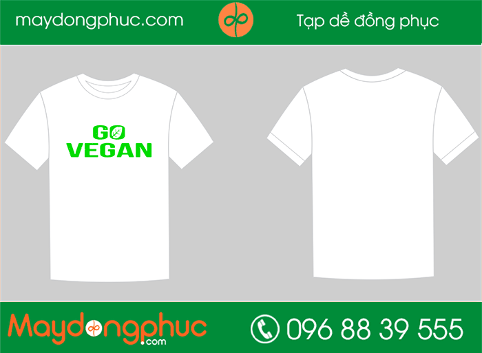 May áo công ty Go Vegan | May ao phong dong phuc