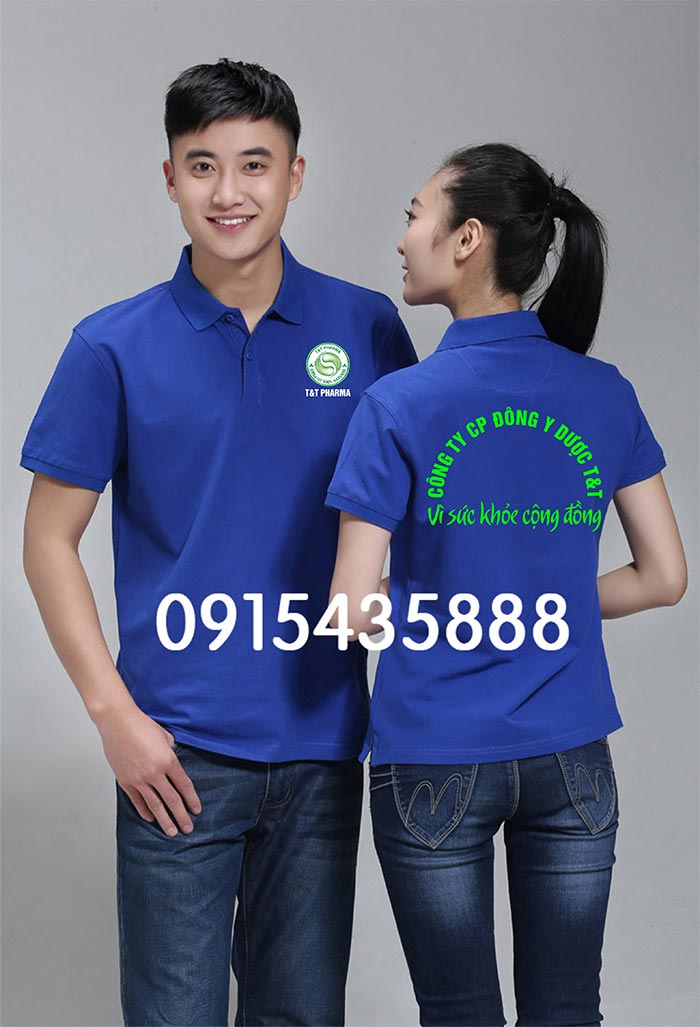 May áo công ty CP đông y dược T&T | May ao phong dong phuc